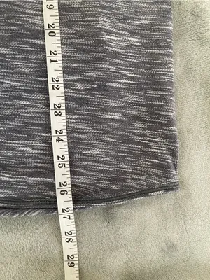 Lululemon Essential Tank Top gray print activewear yoga Pilates gym training 6 thumbnail 7