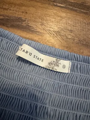 Altar'd State Dress Blue thumbnail 4
