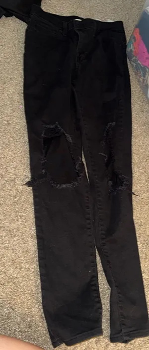 High rise skinny jeans Black Size 29 thumbnail 1