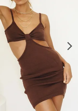 VRG GRL Hit Refresh Knit Mini Dress thumbnail 1