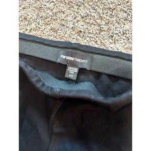 Fifteen Twenty Womens Black City Bootcut Pants High‎ Rise Ponte Knit XS F32013 thumbnail 3