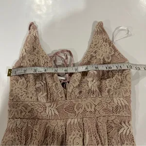 Lulus Stolen Moments Dusty Pink Sleeveless Maxi Dress Size‎ S thumbnail 10