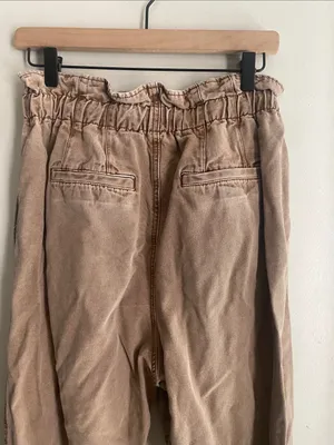Free People Margate Pleated Paperbag Trouser Pants thumbnail 10