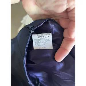 Jessica McClintock for Gunne Sax Blue Glitter Strapless Formal Dress Size 3 thumbnail 12