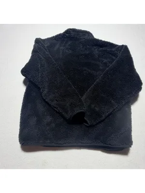 NK Victoria’s Secret Women’s Black Sherpa Fleece Full Zip Jacket Size M thumbnail 7