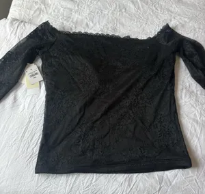 Abercrombie Off-The-Shoulder lace Top thumbnail 1