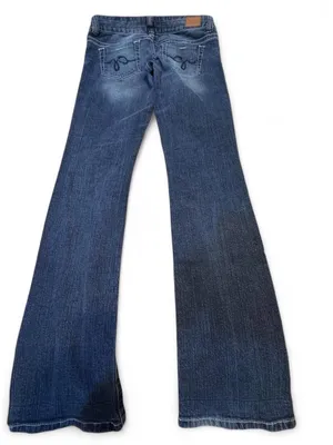 Low Rise Guess Women's Dark Blue Stretch Denim Jeans thumbnail 6