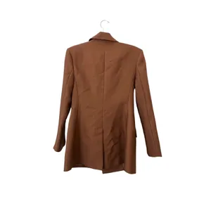 LBV Double Breasted Blazer Cognac Sz 2 NEW NWT‎ Brown thumbnail 4