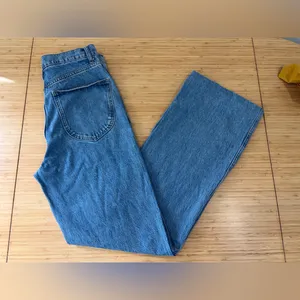 Reformation Women’s Brynn High Rise Wide Leg Trouser Jeans Size 24-Runs Big thumbnail 2