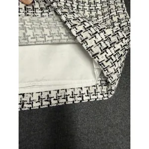 Loft Skirt Womens 10 Woven‎ Tweed Sequined Mini Holiday Occasions Dressy thumbnail 7