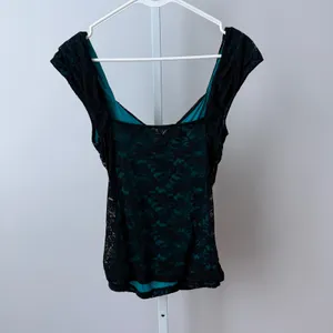 Vanilla Bay Rayon Y2K Bella Swan Whimsigoth Ruched Lace Cami Tank Medium Black thumbnail 4