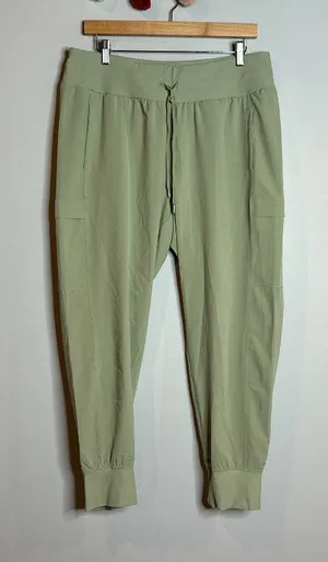 Calia sage green jogger pants thumbnail 1