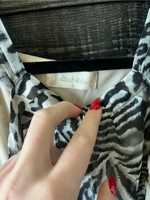 Altar’d State animal print tank size small thumbnail 3