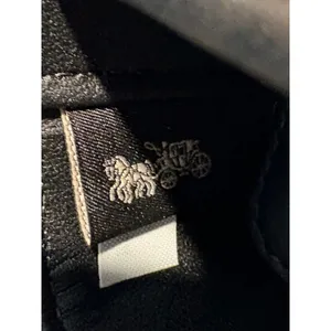 Coach Leopard Print Crossgrain Leather Travel Jewelry Box Case Mirror Gold Tone thumbnail 8