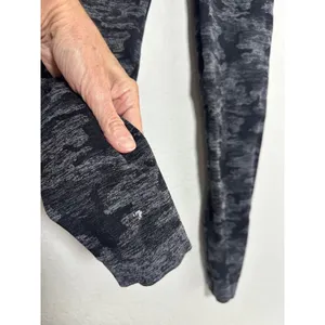 Gymshark Adapt Camo Seamless Leggings Black Grey High Waist Athletic Workout thumbnail 6