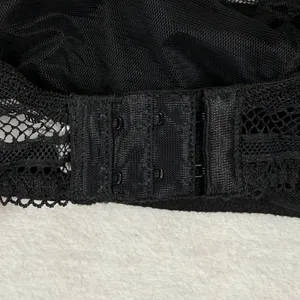 Simone Perele Olympie 3D Soft Cup Bra Black Lace Trim 38C 1C5210 New thumbnail 11