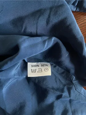 Scalloped Neck Navy Button thumbnail 5