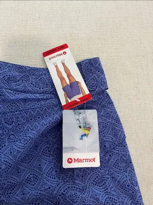 Marmot Ladies' Short Inseam 5”, Deep Dusk Spot, Size 8, NWT thumbnail 6