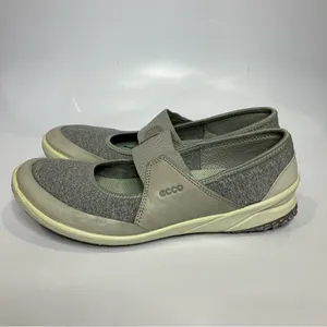 ECCO Biom Life mary‎ Jane shoes flats comfort shoes women’s size 39 gray casual thumbnail 4