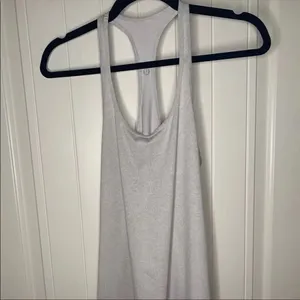✨ lululemon light heather grey paisley loose racerback tank top✨ thumbnail 3