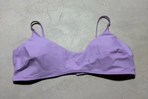 Aerie swim Lilac scoop bikini Top XL thumbnail 1