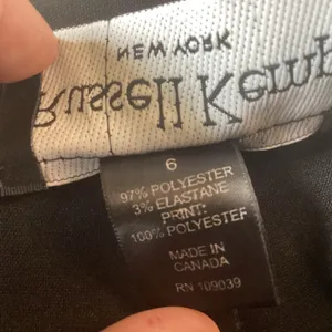 Russell Kemp Dress Pants Black Size 6 thumbnail 4
