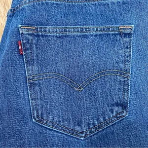 LEVI’S 501 Button Fly Denim Cut-off Shorts Size 34 thumbnail 8