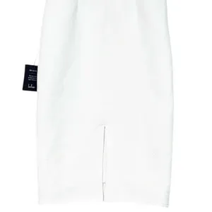 NWT Lulus Guessing Game Sleeveless Square Neck Bodycon Knee Length Dress M White thumbnail 8