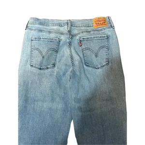 Levi’s Women’s‎ 505 Straight Midrise Jeans Light Wash Sz 10 thumbnail 6