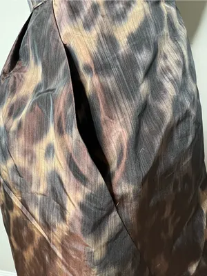 Banana Republic Leopard Print Halter Dress 0 Mob Wife Indie Sleaze Fit Flare thumbnail 5