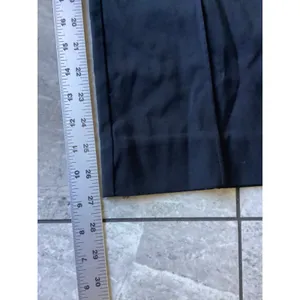 Reformation Black Pintuck High Rise Wide Leg Trousers Pants Size 6 thumbnail 4