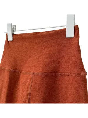 Beyond Yoga Spacedye Caught In The Midi High Waisted Legging Warm Clay Heather thumbnail 3
