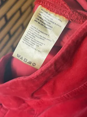 Free people red crops size large thumbnail 8