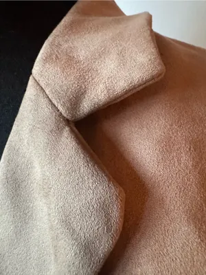Sincerely Jules Suede One-Button Blazer in Light Brown thumbnail 8