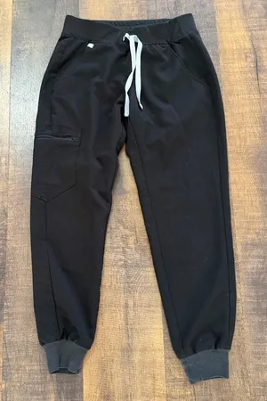 Figs Black Zamora Jogger Scrub Pants Size XS/P thumbnail 1