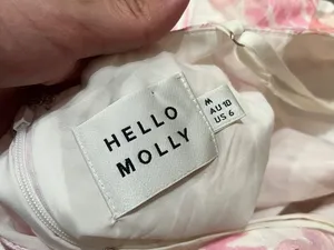 HELLO MOLLY Free Your Smile Eyelet Mini Dress thumbnail 6