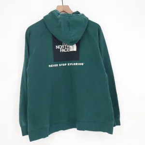 The North Face Hoodie Womens XL Never Stop Exploring Green Graphic Excellent thumbnail 4