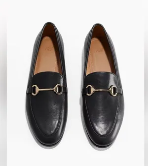 Black Loafers with Gold Detail thumbnail 2