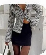 Princess Polly Mini Skirt Black thumbnail 1