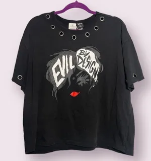 Disney Evil By Design Cruella De Vil TShirt XL thumbnail 1