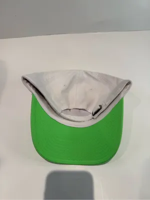 American Needle Ladies Fit Golf Hat White Lime Green Embroidered NEW thumbnail 2