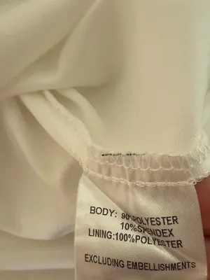 Hello Molly Have We Met Dress in White Size Medium thumbnail 9