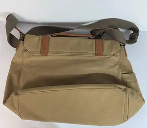 The Danbury Mint Water Resistant Canvas Shoulder Travel Messenger Bag Laptop NEW thumbnail 2