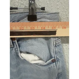 Zara Super Wide Leg Jeans Women 6 Casual Everyday Wear Partywear Denim Light thumbnail 4