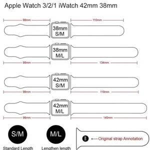 ✨ Band For Apple Watch Band 38mm✨ Pink thumbnail 4