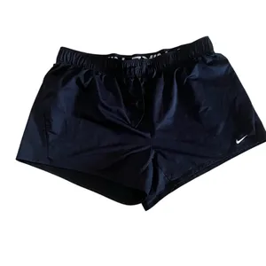 Nike Dri-FIT Shorts Womens M Black Athletic Running Drawstring Waist Logo thumbnail 7