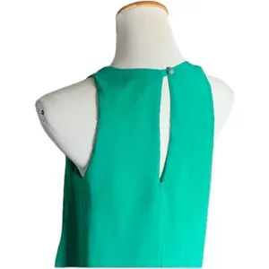 Womens Lulus Stunning Green Sleeveless Sheath Mini Dress - Sz L thumbnail 3
