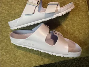 Birkenstock Arizona EVA Sandals in light purple thumbnail 5