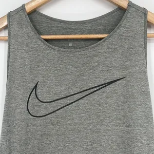 Nike Dri-Fit Tank Top Gray & Black Size Large thumbnail 2