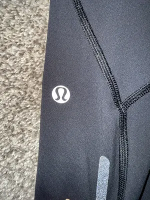 Lululemon Women's Reflective Running Tights Black thumbnail 4